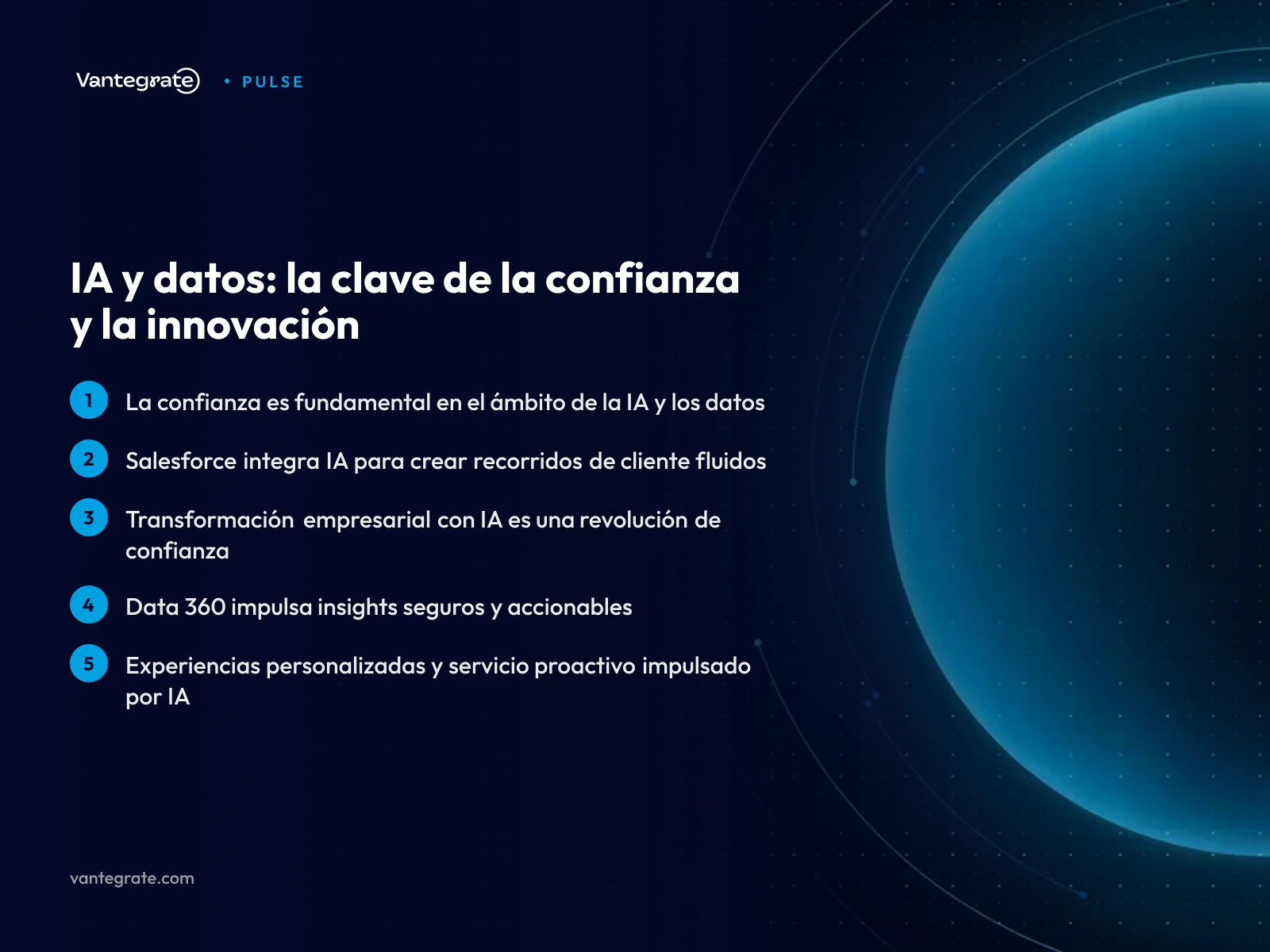 Infografía sobre cómo Salesforce utiliza la IA y los datos para construir confianza en la interacción con el cliente.