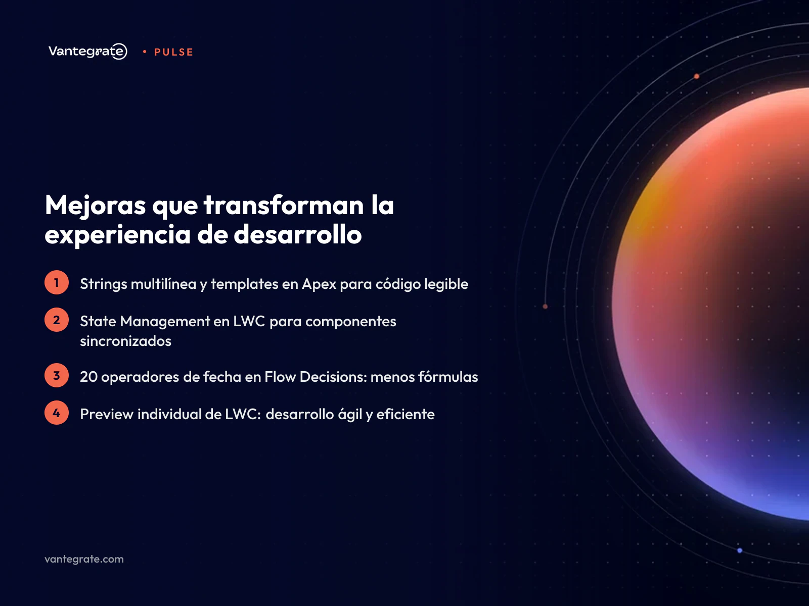 Infografía de un programador escribiendo código en una pantalla con elementos de Apex y LWC.