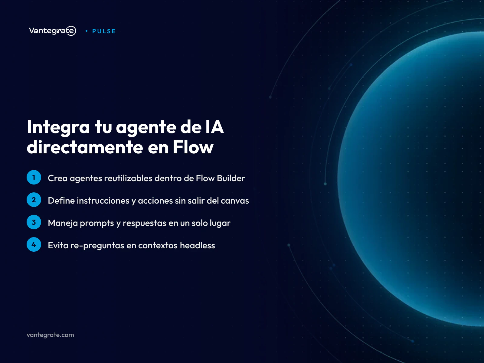 Diagrama de flujo mostrando la integración de un agente de IA como un subflujo, con nodos para la creación, prompt y gestión