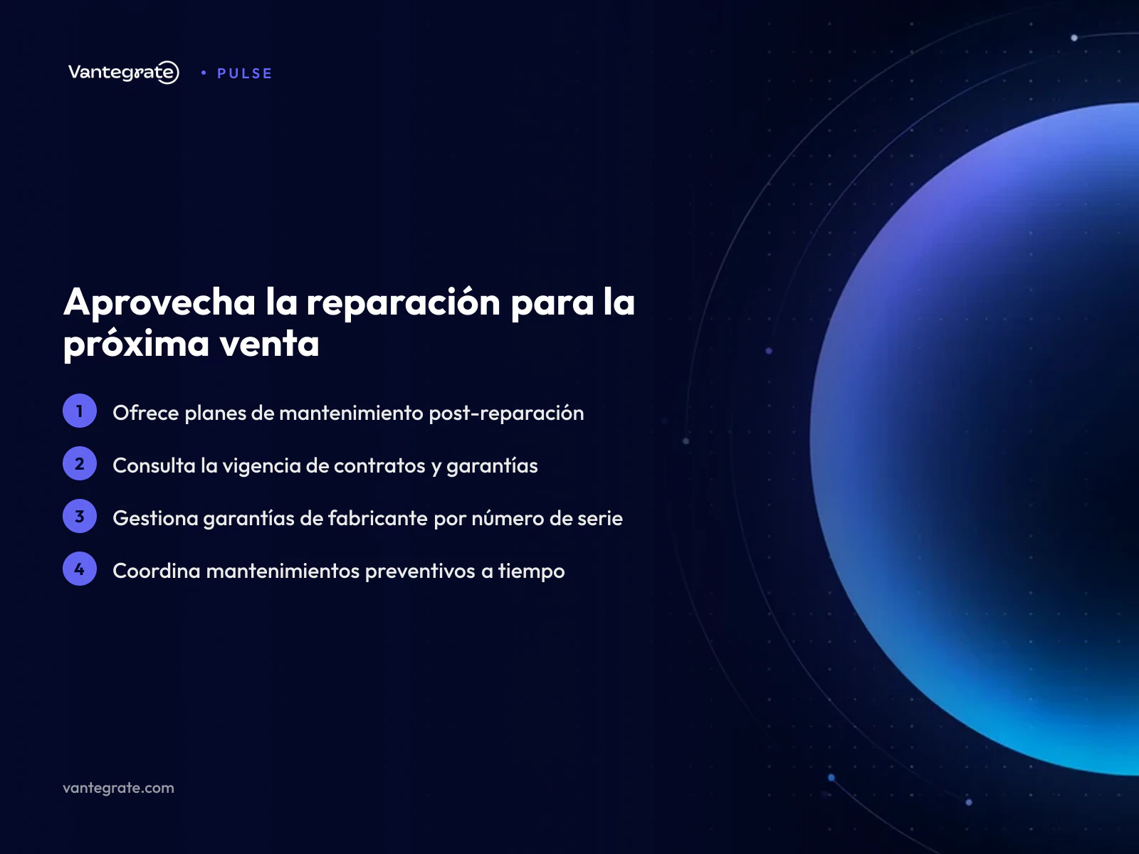 Infografía sobre cómo aprovechar el momento posterior a una reparación para ofrecer servicios preventivos y extender