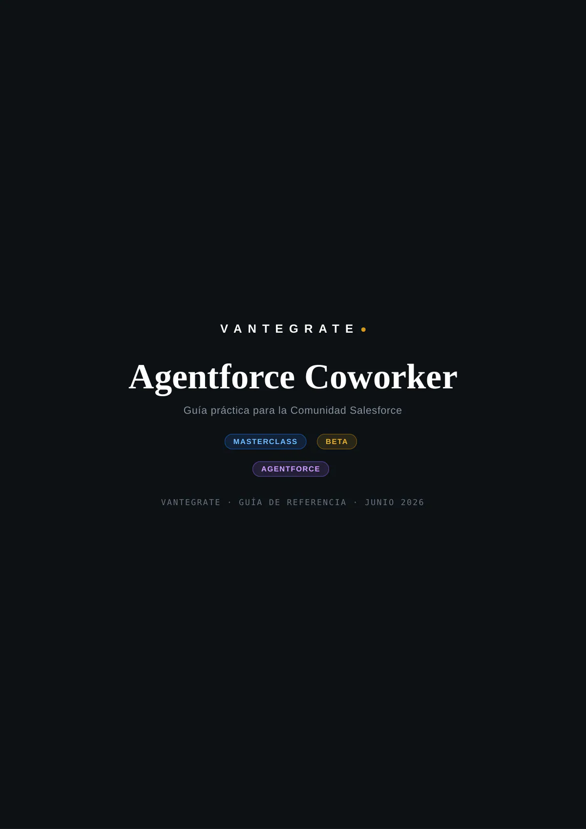 Página 1 de Introducción a Salesforce Agentforce Coworker