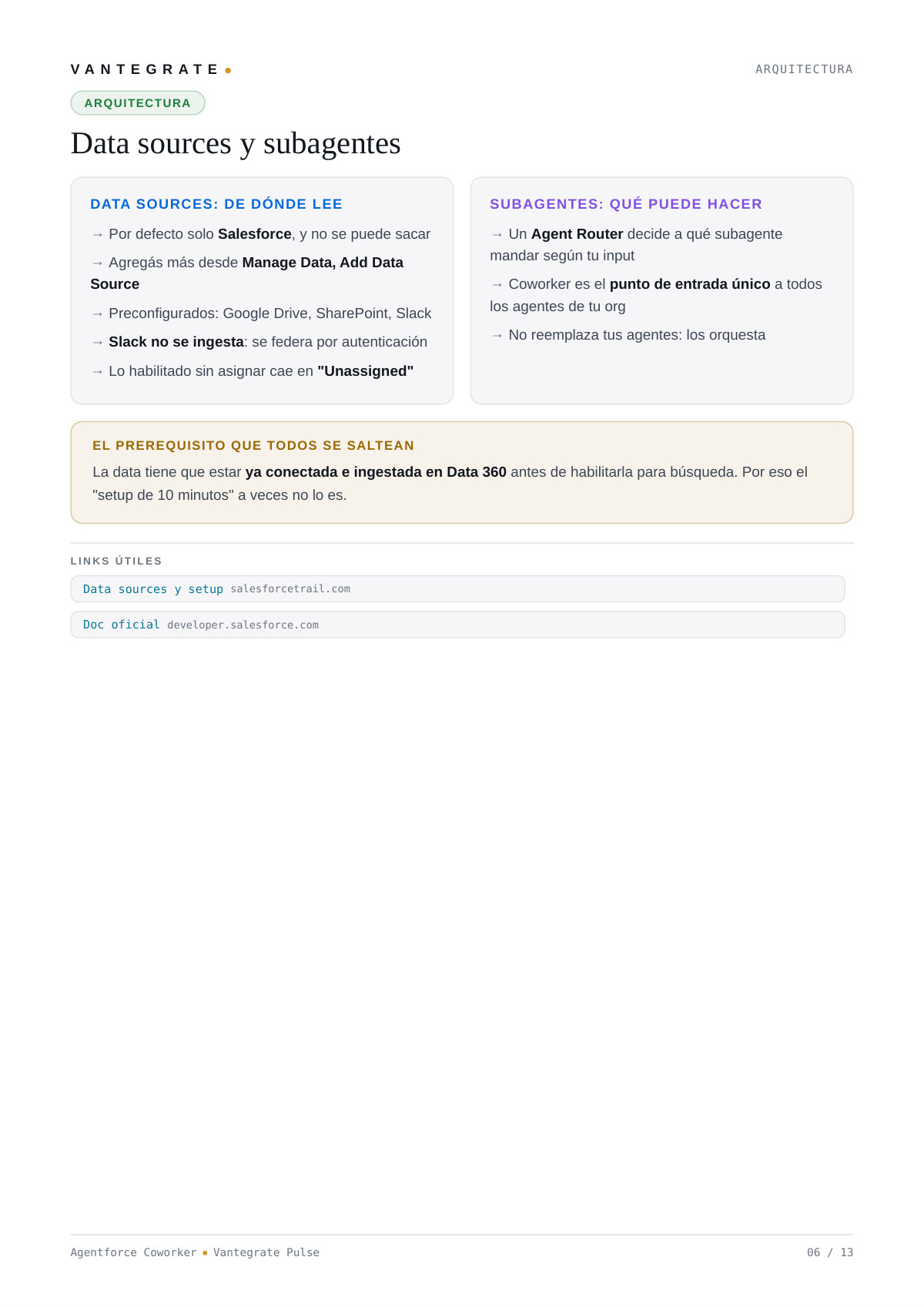 Página 7 de Introducción a Salesforce Agentforce Coworker
