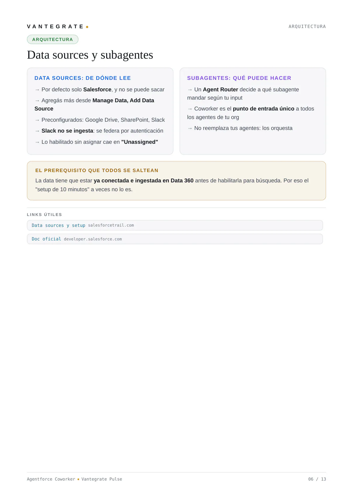 Página 7 de Introducción a Salesforce Agentforce Coworker