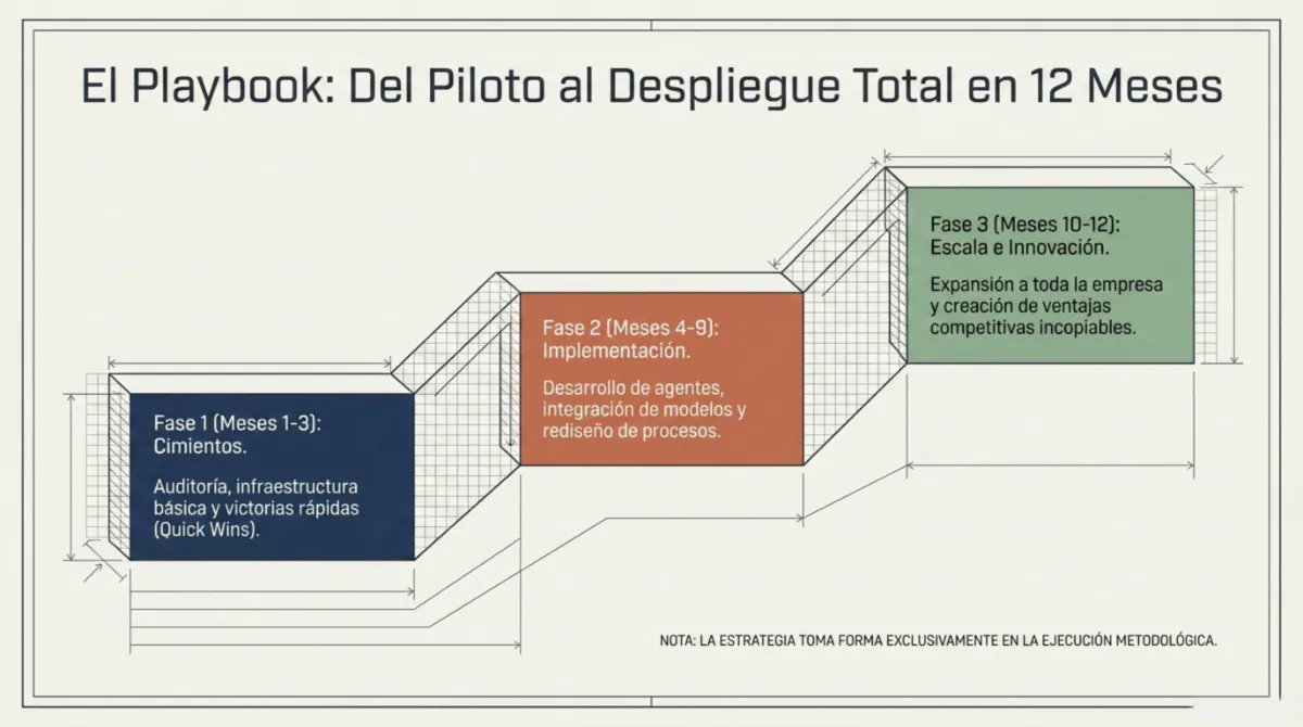 Página 9 de Estrategia de IA Empresarial: Hoja de Ruta para Agentes Inteligentes.