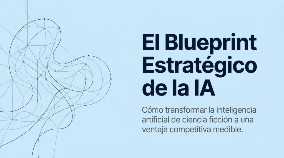 Página 1 de guía de IA empresarial: Inteligencia artificial empresarial para empezar sin perder plata.