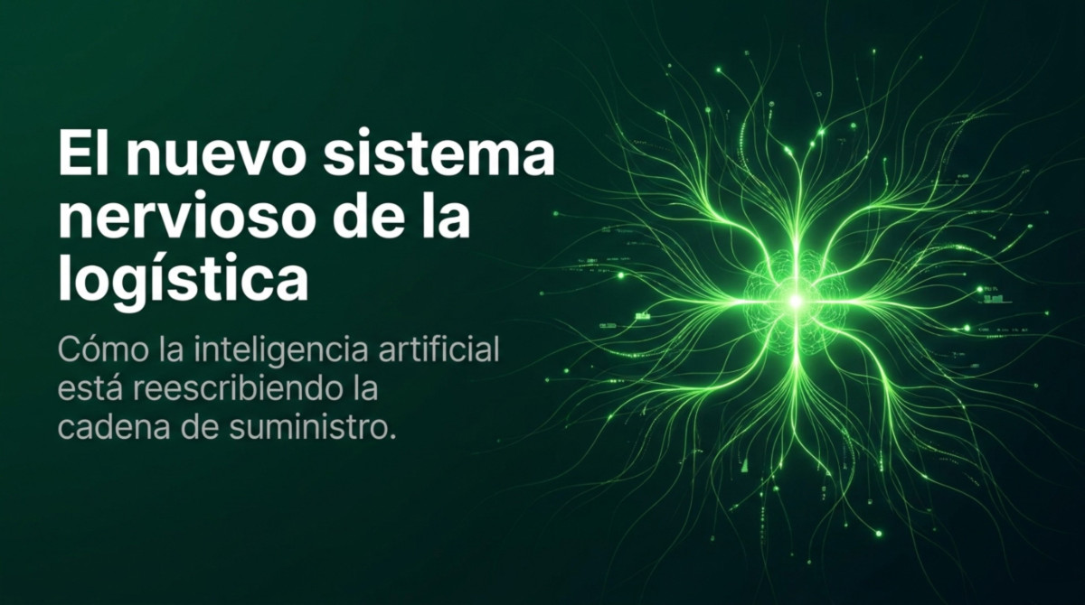 Página 1 de Cómo la IA en logística reescribe las reglas de la cadena de suministro