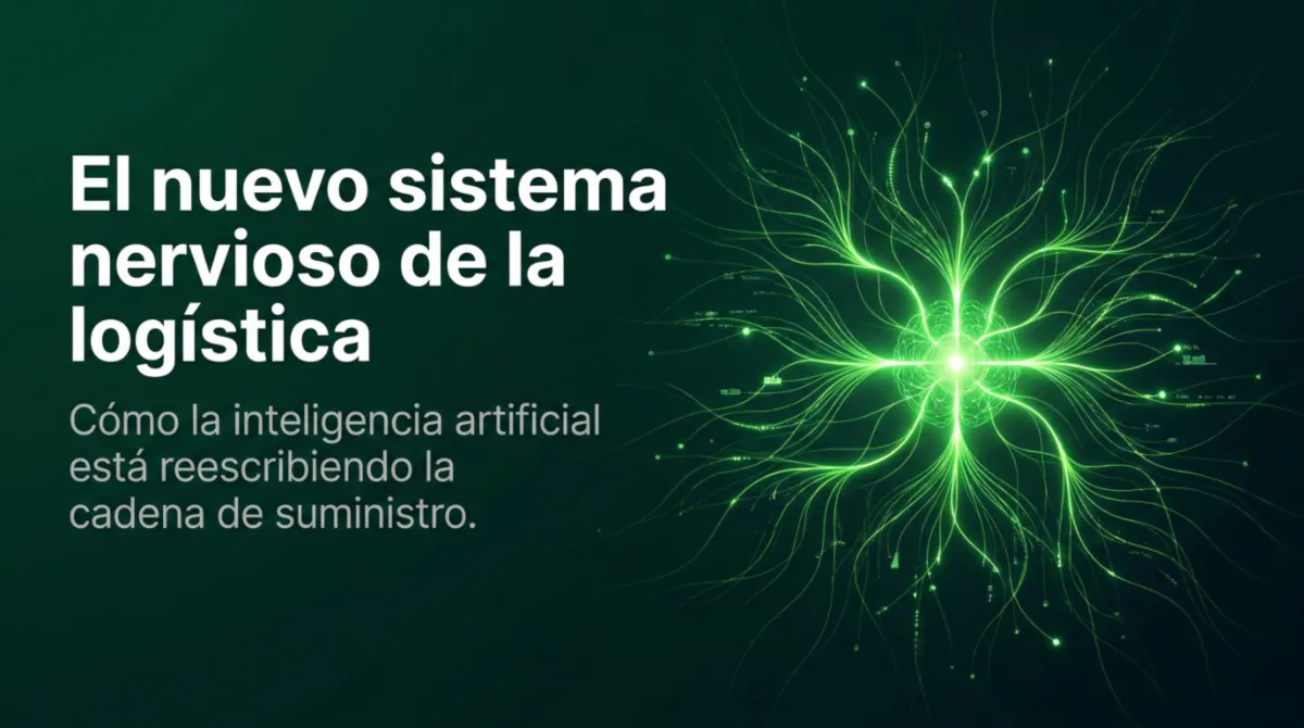 Página 1 de Cómo la IA en logística reescribe las reglas de la cadena de suministro