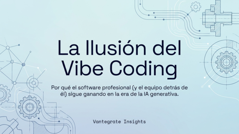 Portada: Cambiar Salesforce/Oracle por código 100% generado por IA: La Trampa Mortal de la que tu Empresa debe escapar