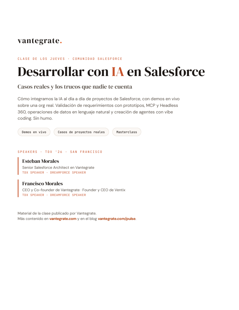 Portada: Guía de Desarrollo IA en Salesforce