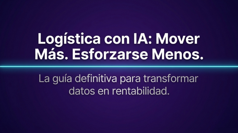 Portada: Guía IA en Logística