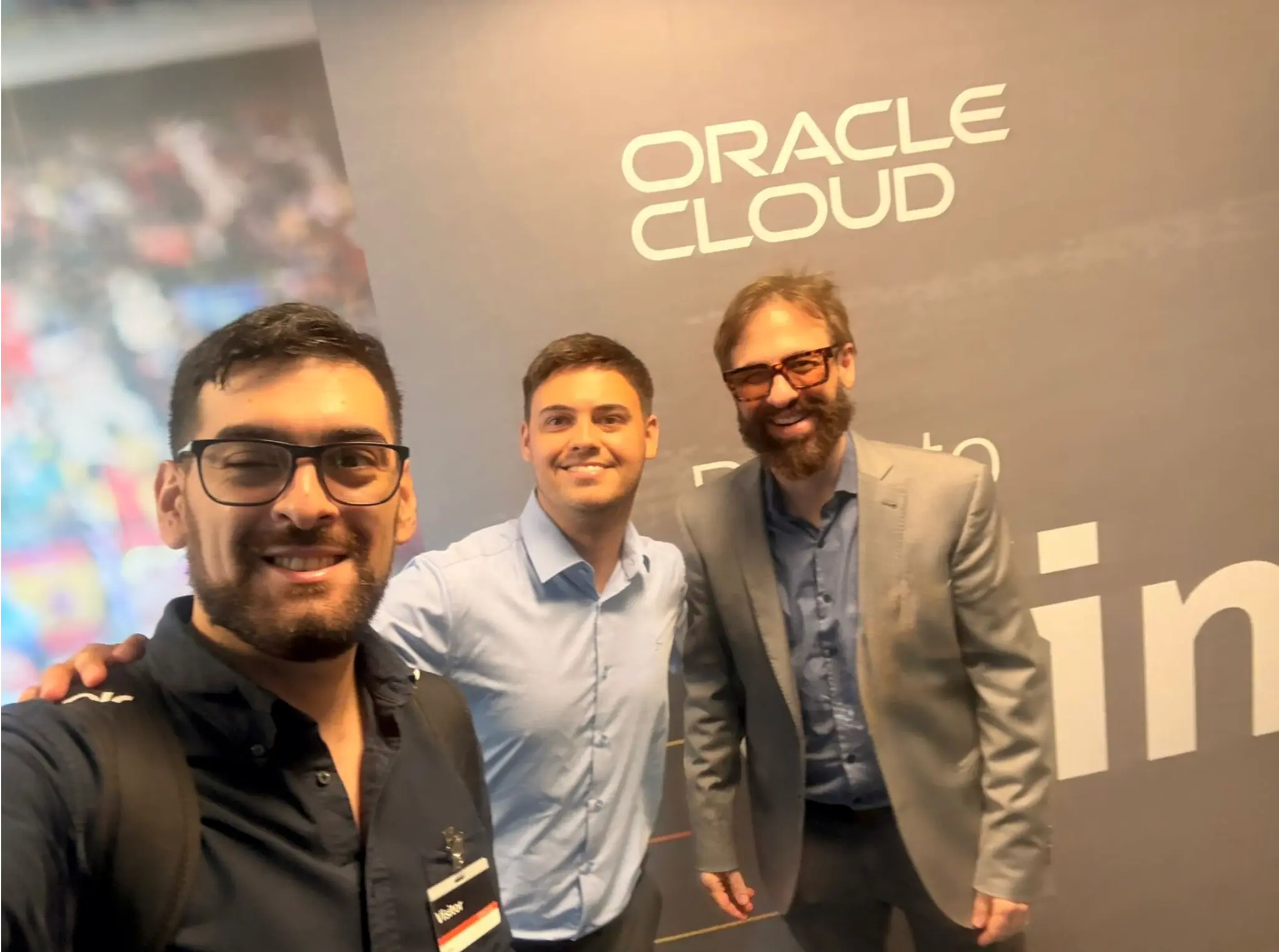 Equipo Vantegrate en evento Oracle Cloud